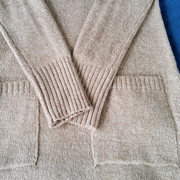 Alison Andrews Cowl-Neck Knitted Sweater Dress with Pockets Small EUC - Picture 8 of 14